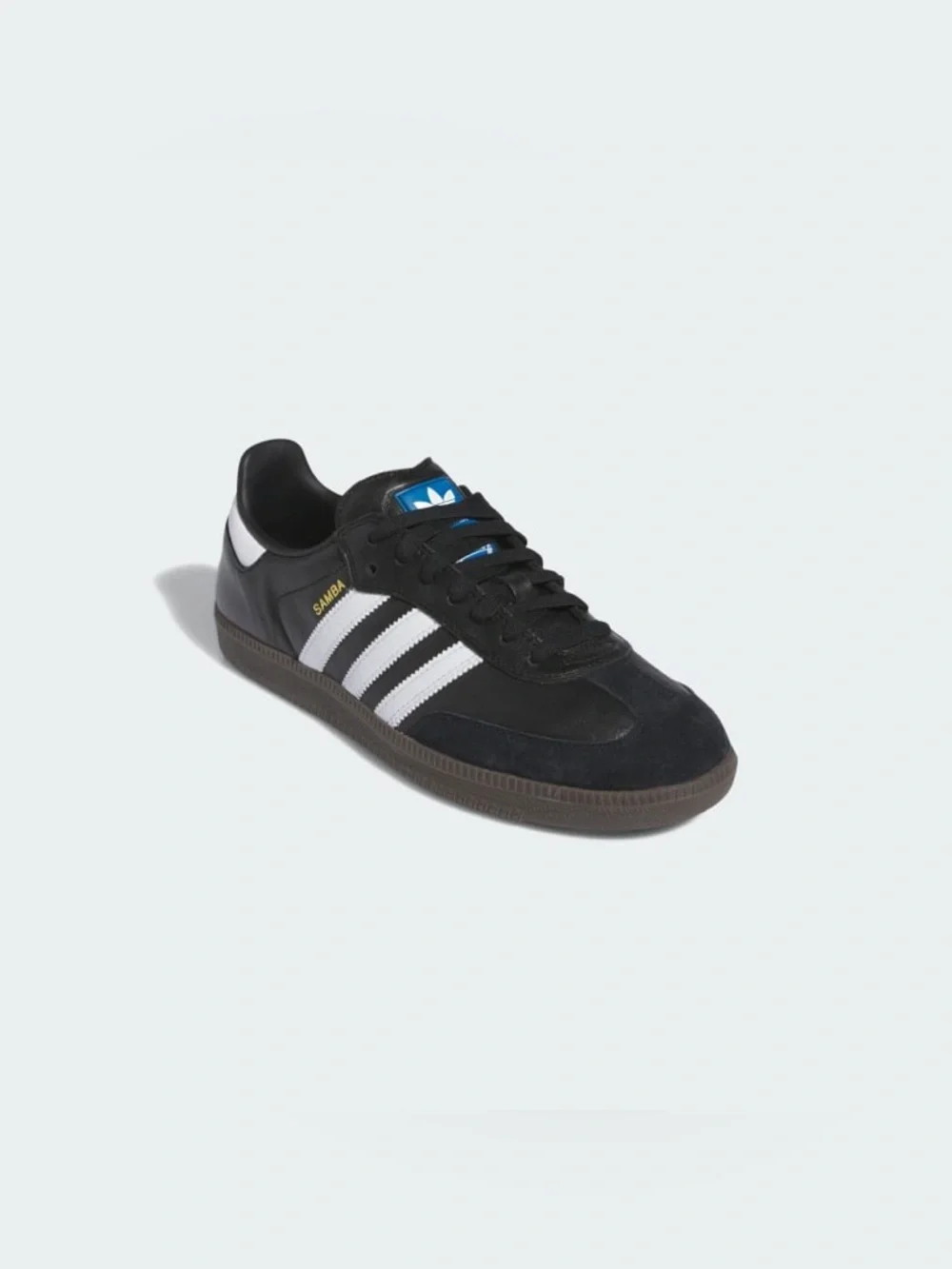 🆕 adidas Samba ADV Black White Gum Men’s Size 10 NWT Classic Skate Shoe - Picture 4 of 8